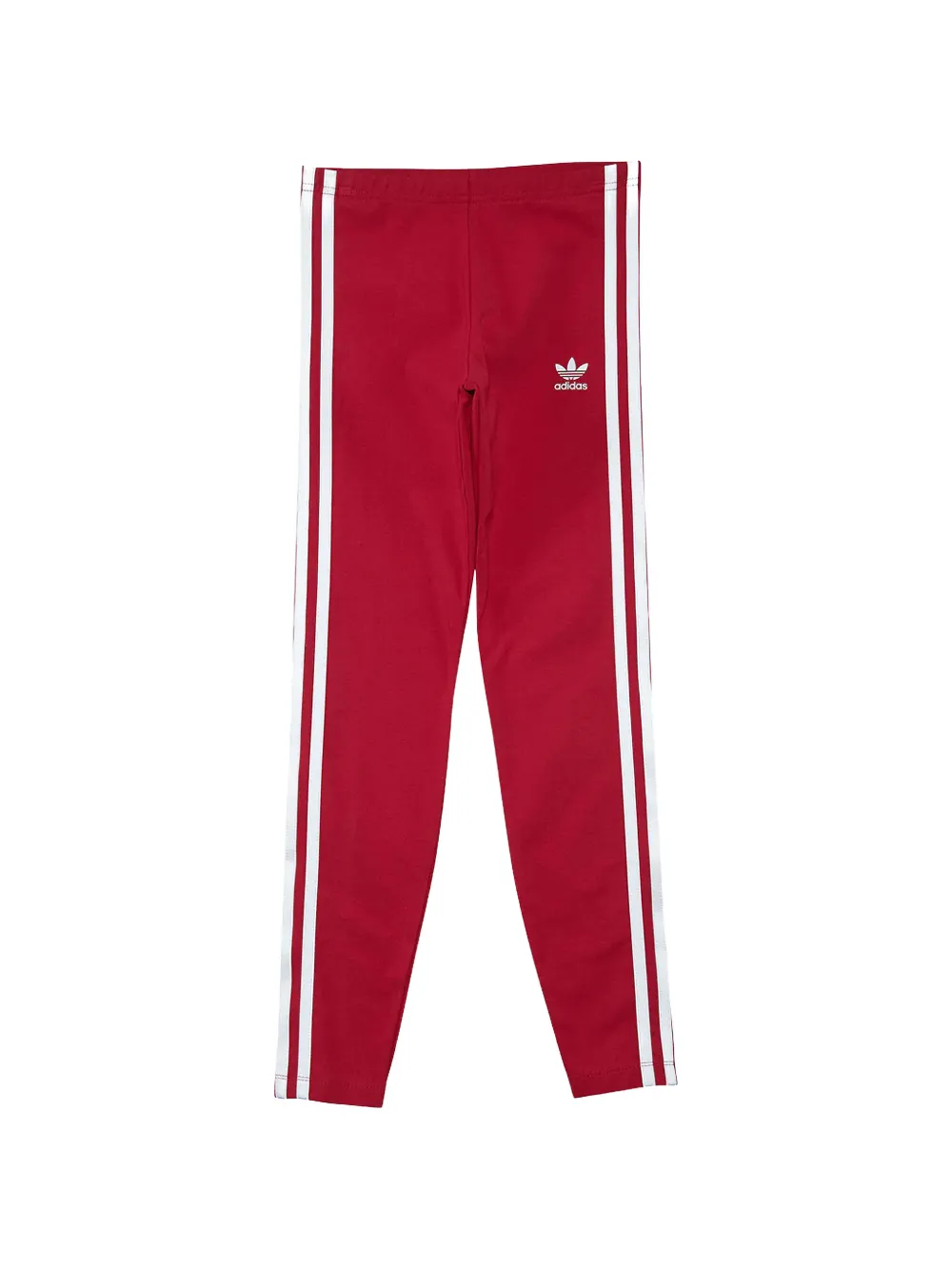 adidas Kids Leggings a righe - Rosso