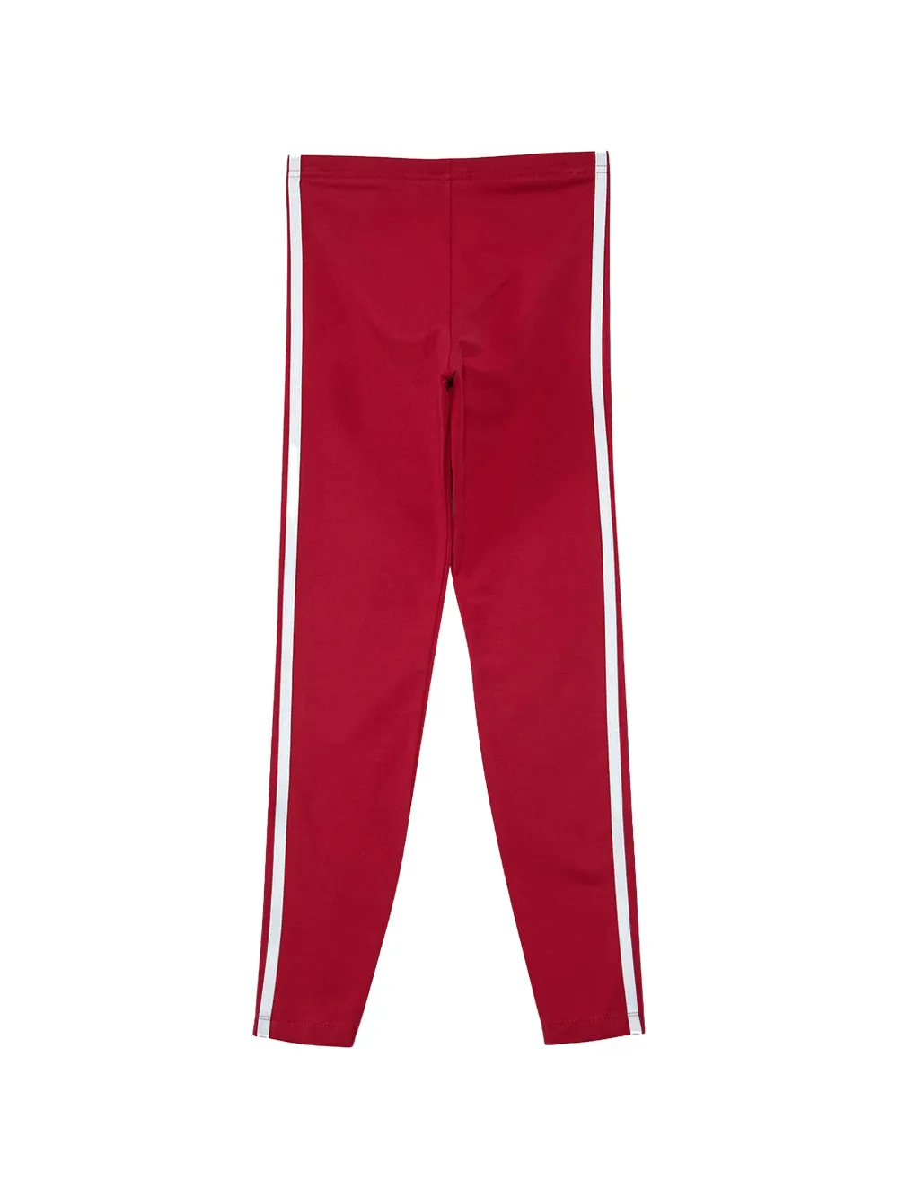  Adidas Kids Stripes Leggings - Red 