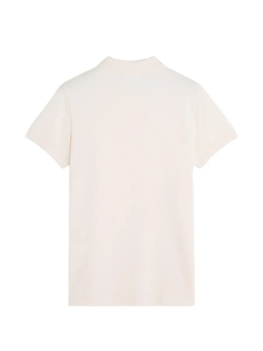 Maison Kitsuné Poloshirt met vossenpatch Roze