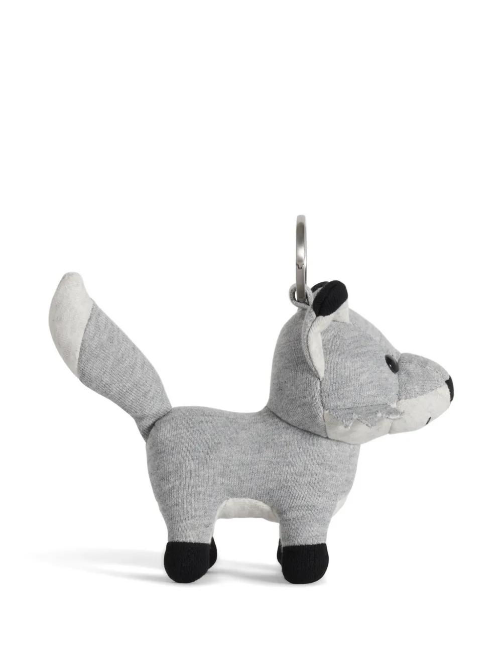  Maison Kitsuné Fox Bag Keyring - Grey 