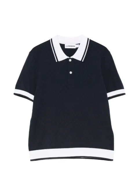 J.Lindeberg Polly pointelle polo top