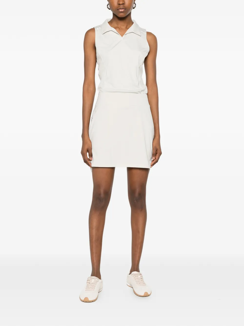  J.lindeberg Amy Midi Skirt - Neutrals 