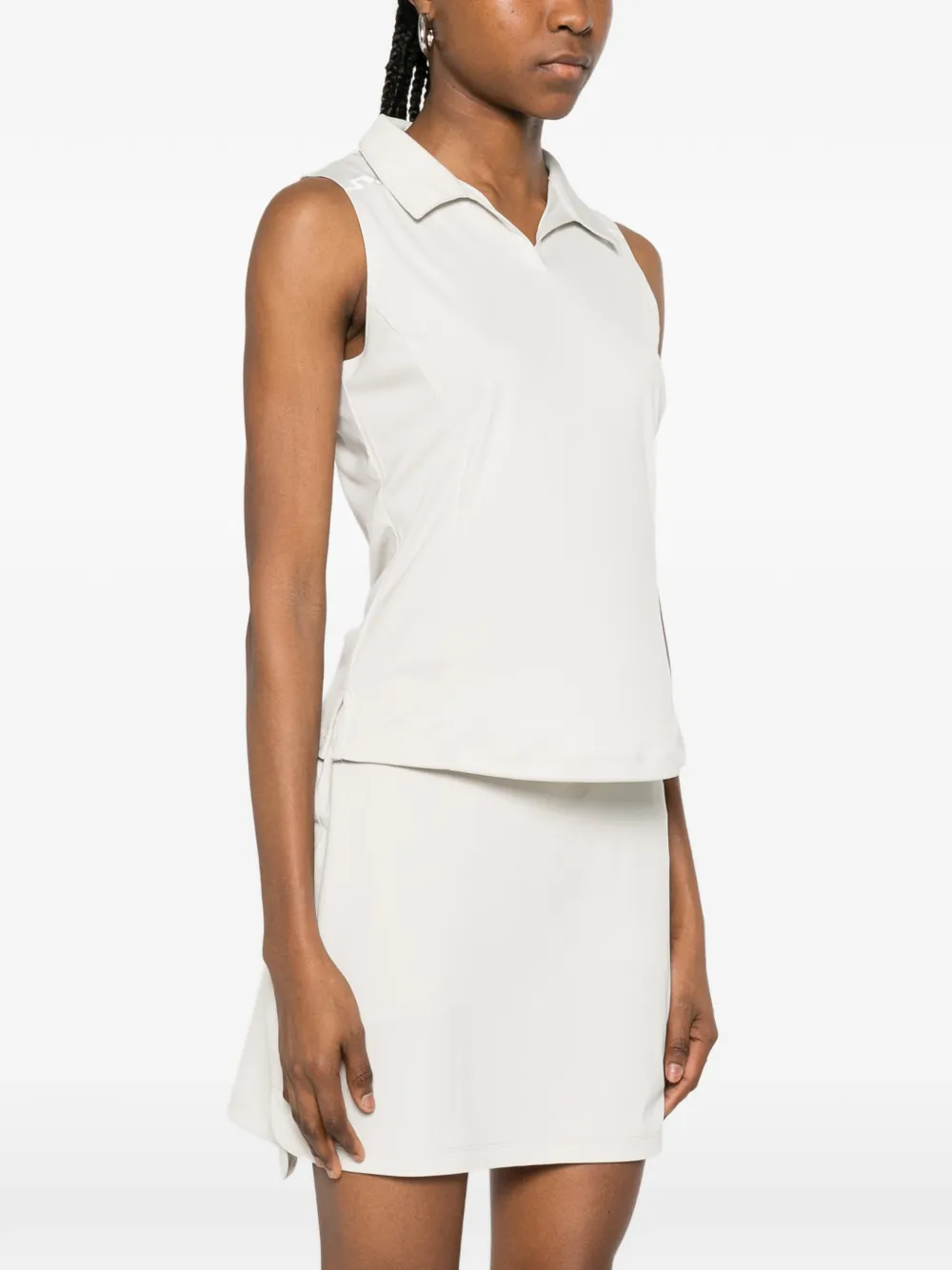 J.Lindeberg Leah mouwloze polotop Beige