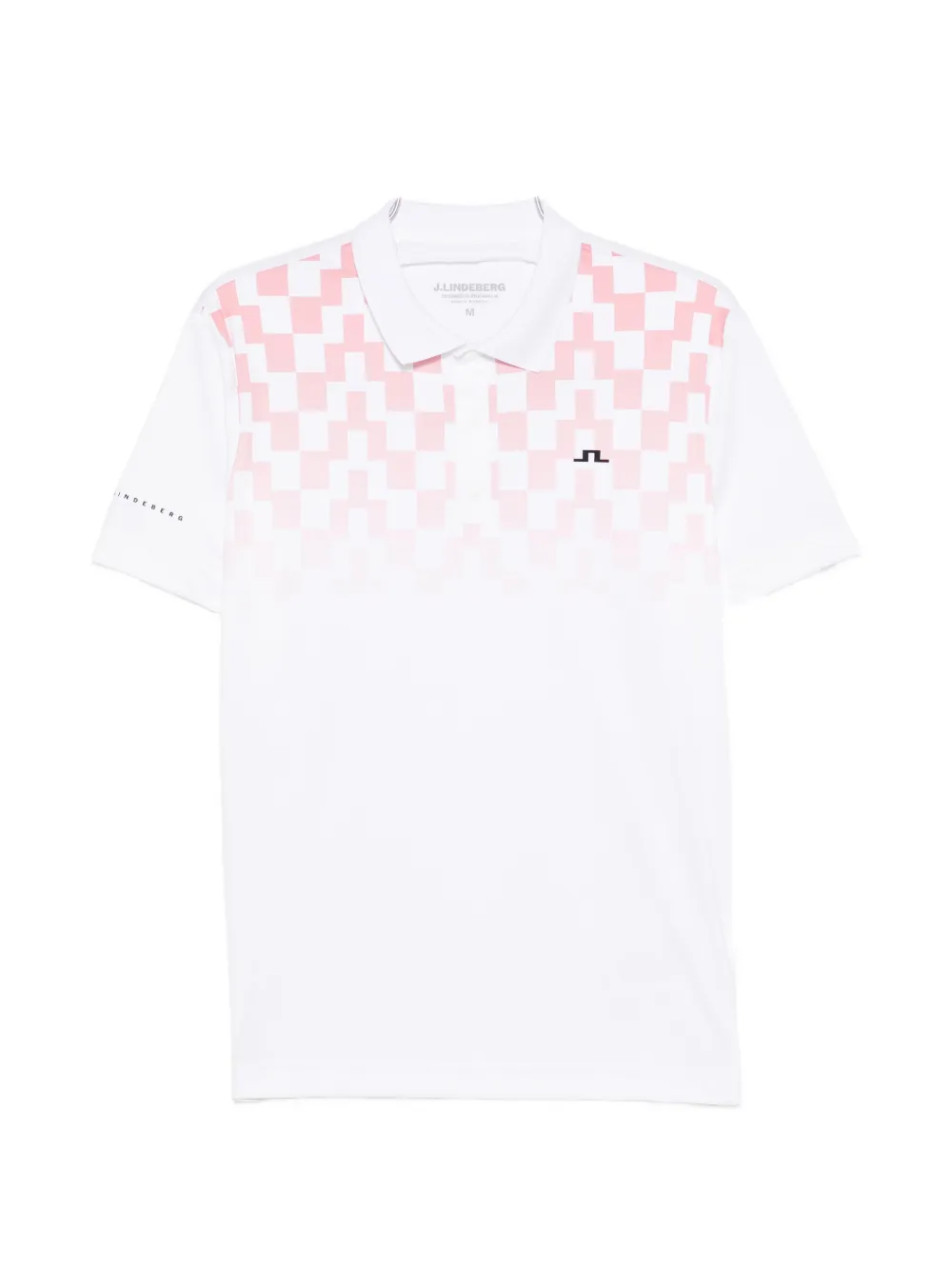 J.Lindeberg print polo - Bianco