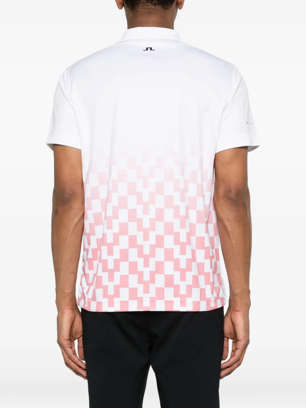 J.Lindeberg Poloshirt met print Wit