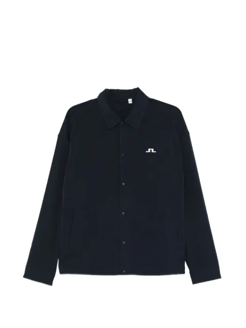 J.Lindeberg 로고 코치 오버셔츠