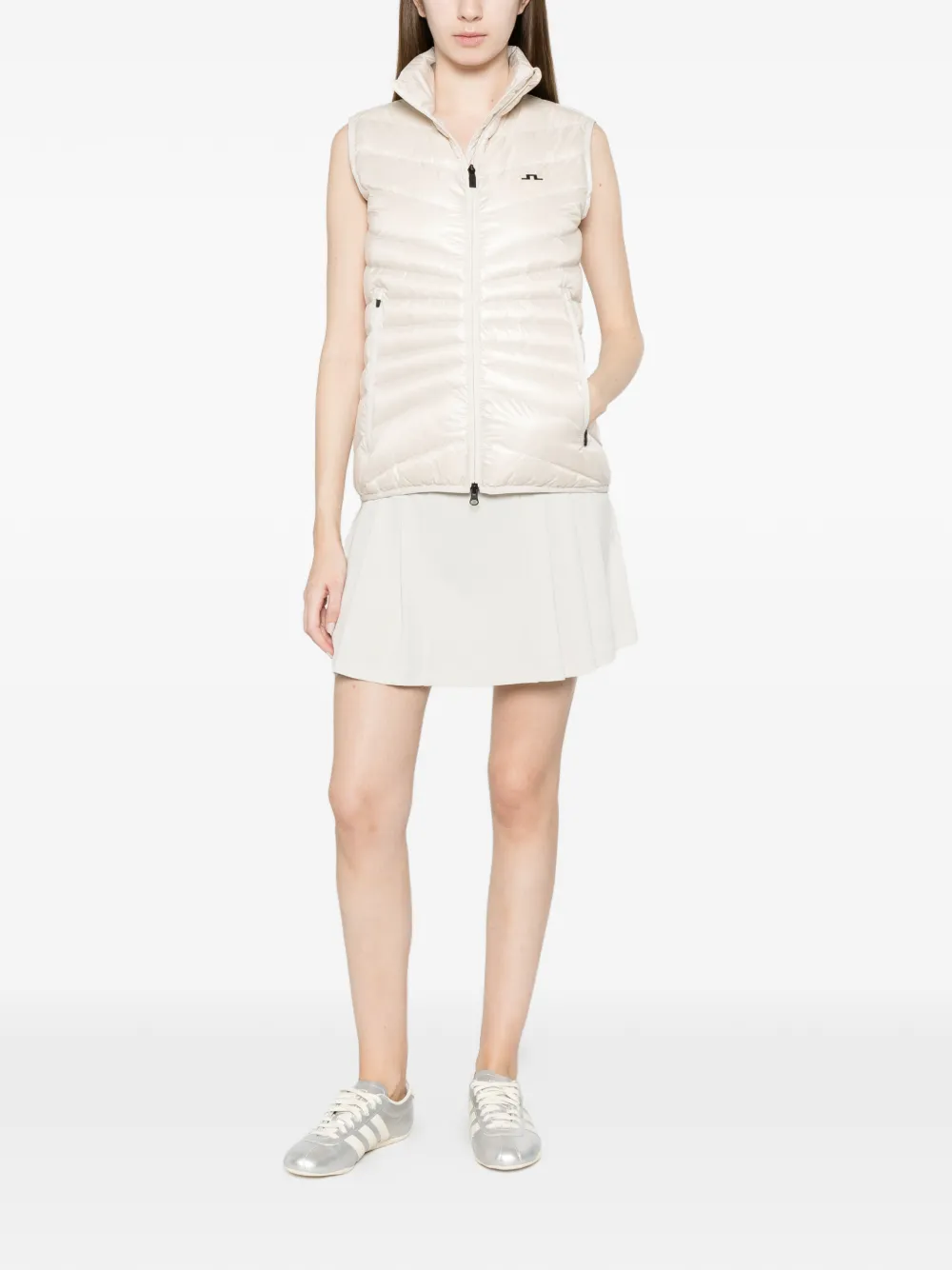  J.lindeberg Lara Light Down Gilet - Neutrals 