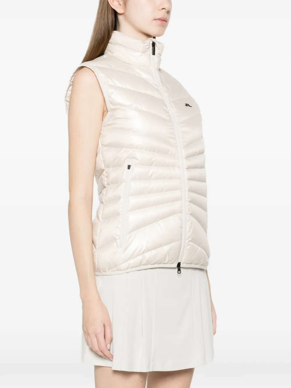  J.lindeberg Lara Light Down Gilet - Neutrals 