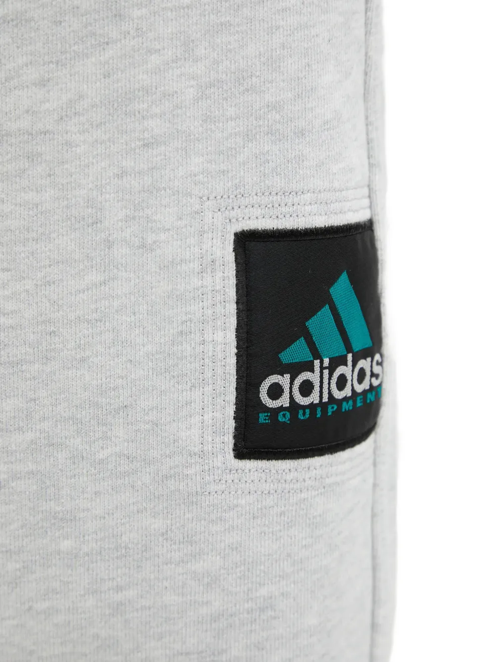 adidas Broek met trekkoord en logopatch Grijs