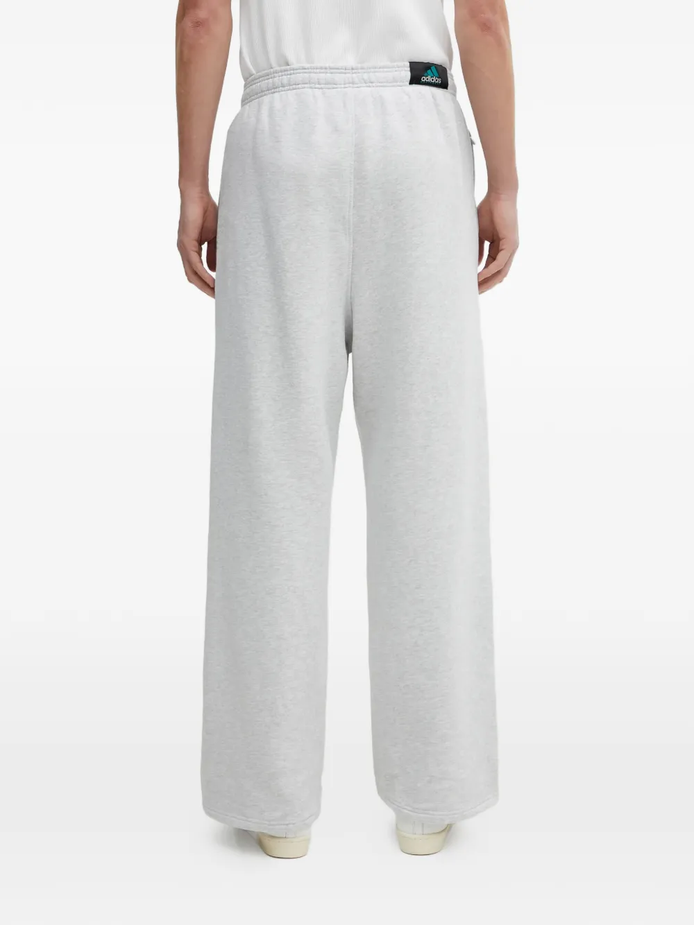 adidas Broek met trekkoord en logopatch Grijs
