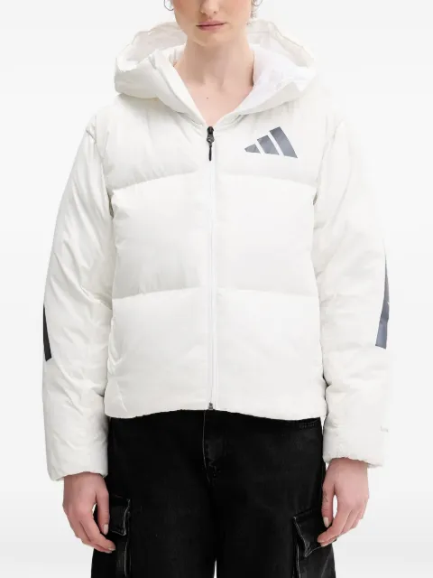 adidas hooded puffer jacket