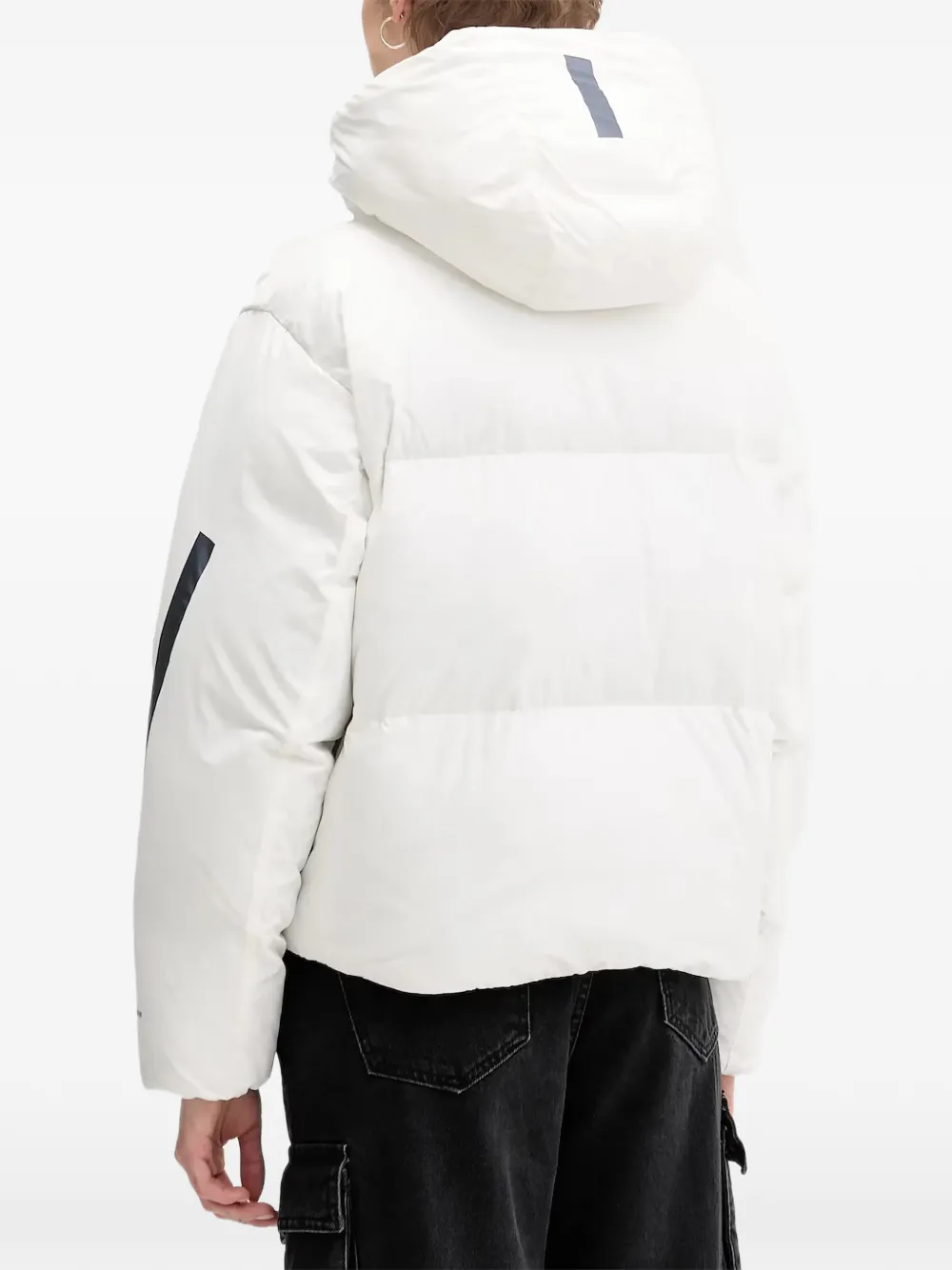 adidas Donsjack met capuchon Wit