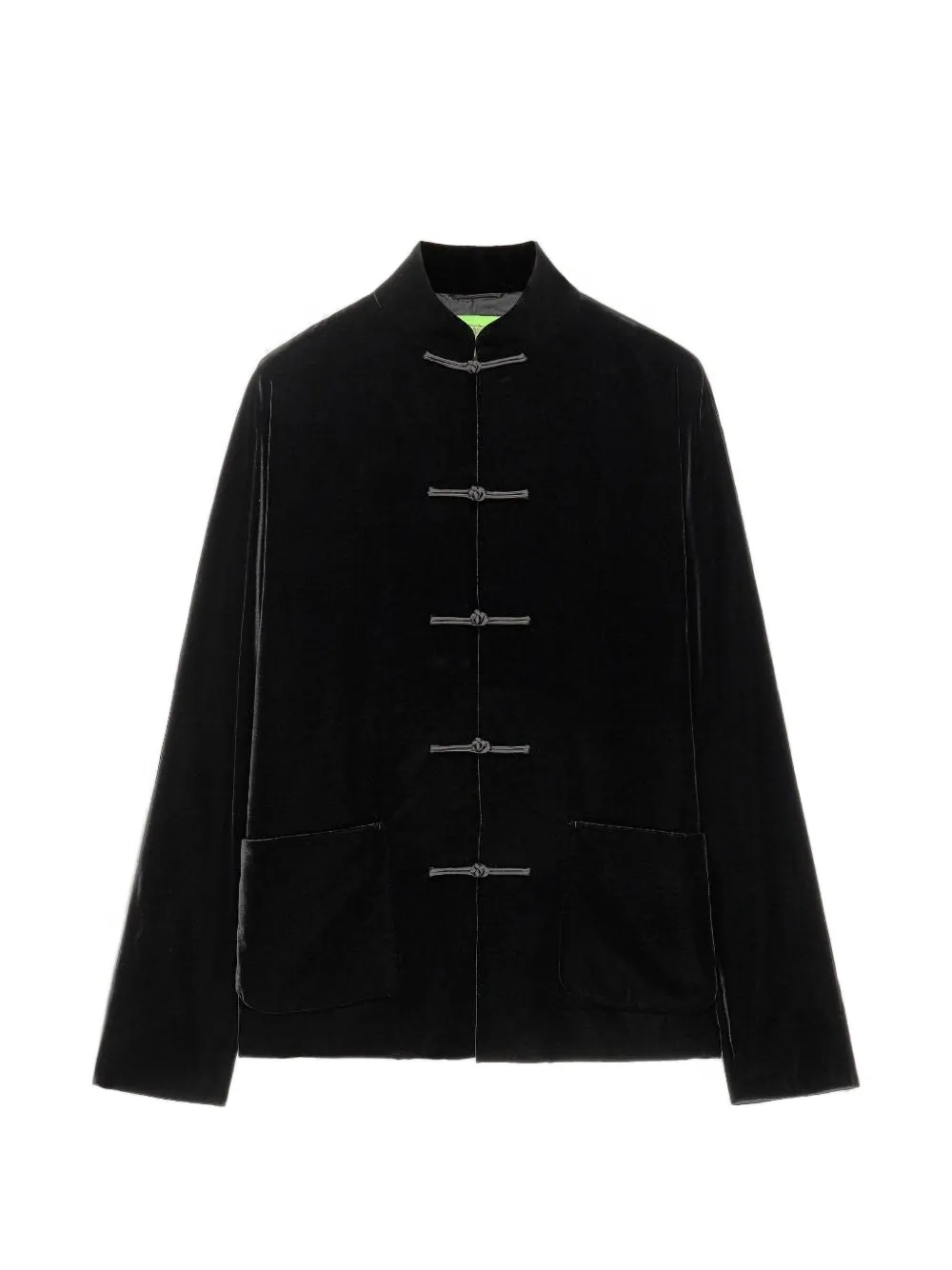 Shanghai Tang mandarin-collar jacket - Schwarz