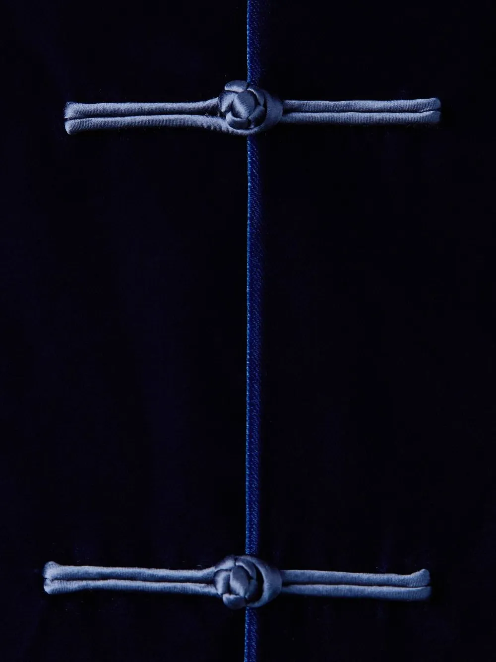 Knot-Button Pocket Jacket