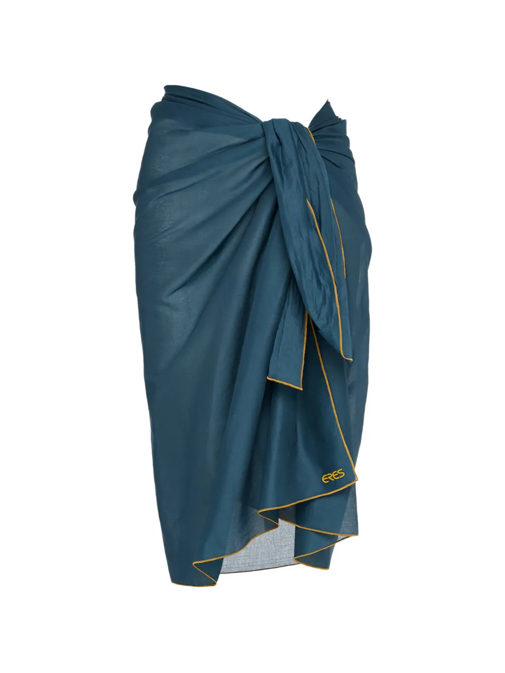 ERES Cabine tie front trim pareo - Blu