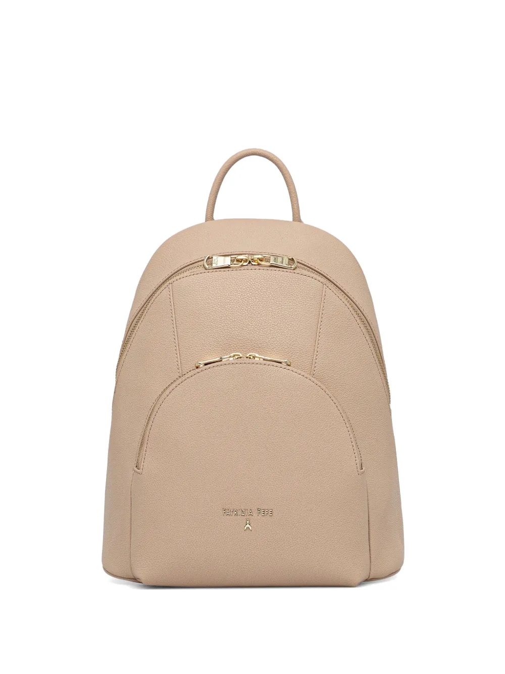 Patrizia Pepe logo-lettering backpack - Toni neutri