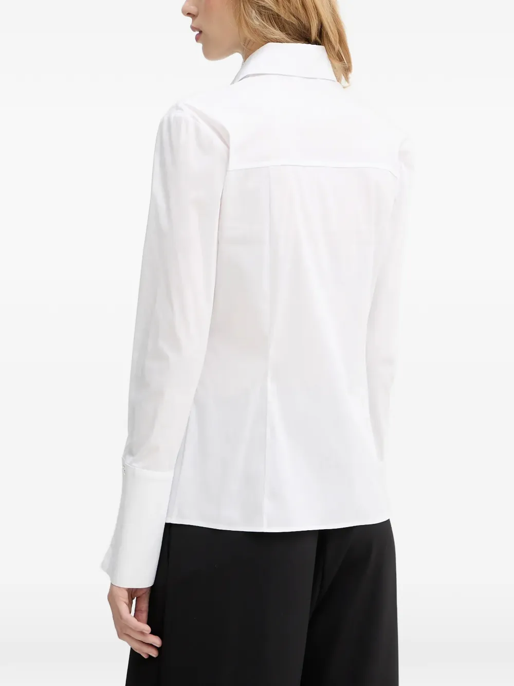  Patrizia Pepe Chemise Blanche Boutonnée 