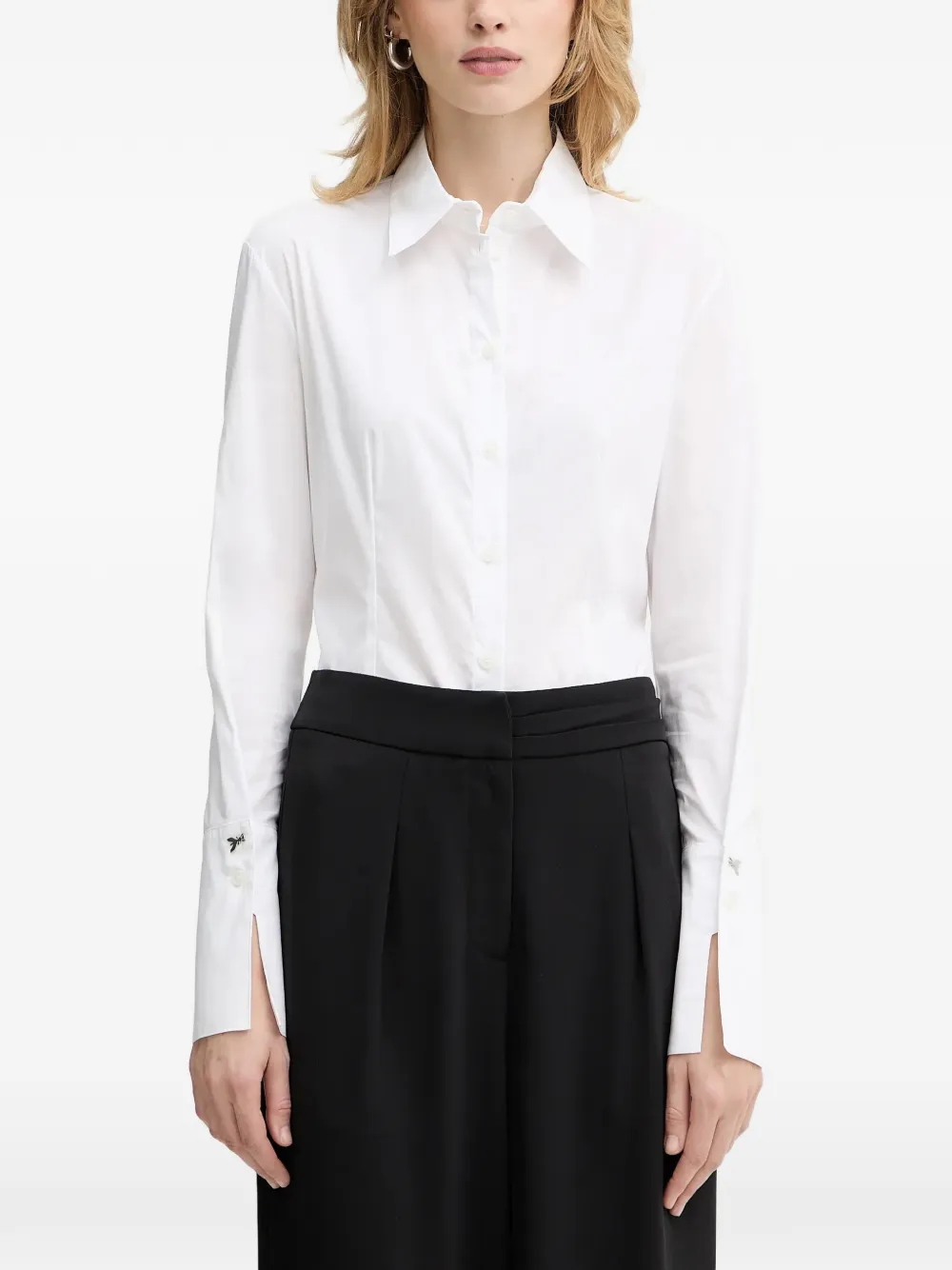 Patrizia Pepe buttoned white shirt - Bianco