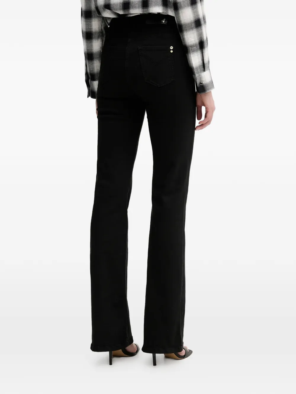 Patrizia Pepe Flared jeans Zwart