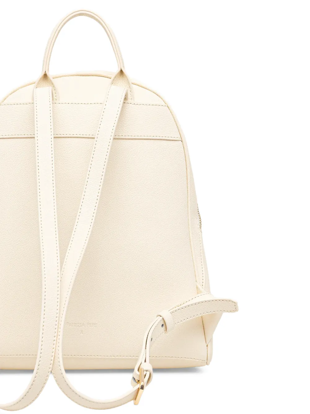  Patrizia Pepe Zipped Backpack - Neutrals 
