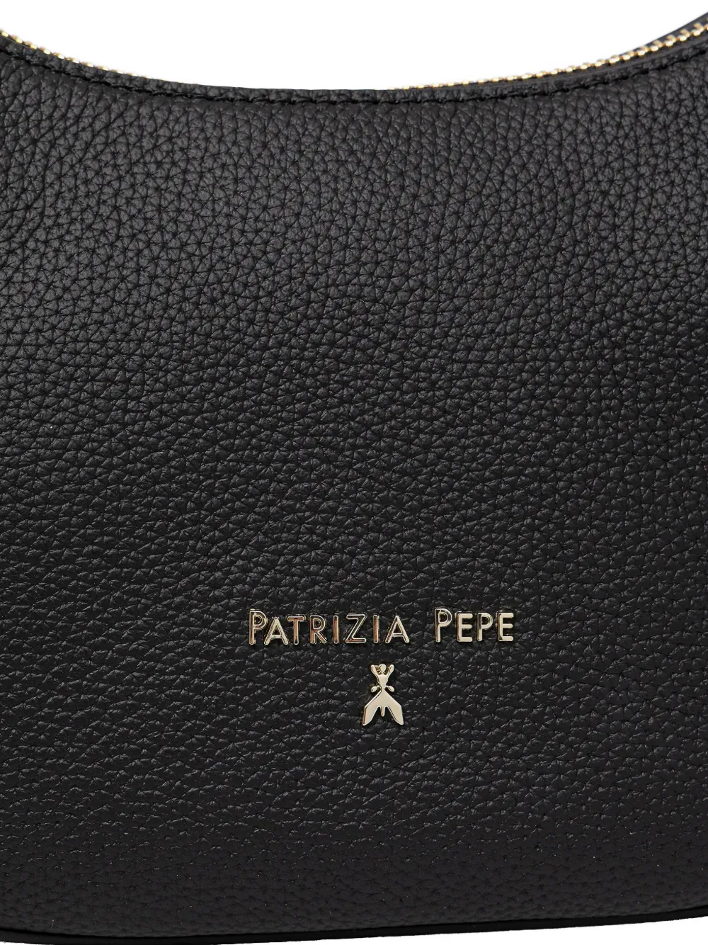 Patrizia Pepe Crossbodytas met logo Zwart