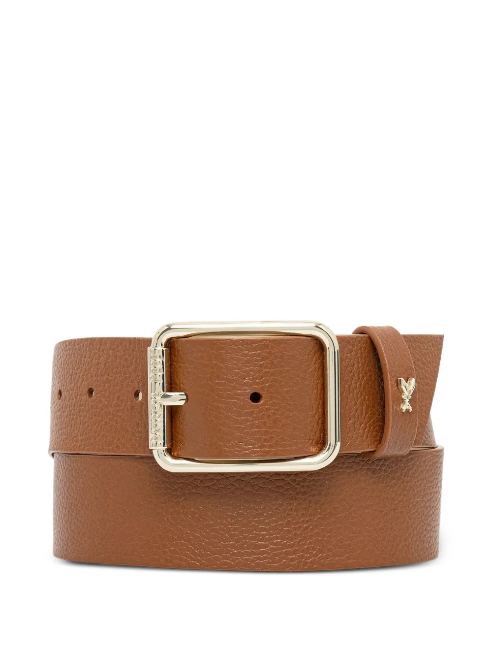 Patrizia Pepe logo-detail buckle belt - Marrone