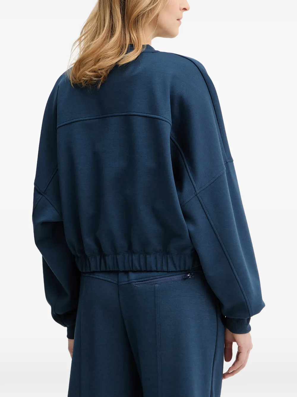 Patrizia Pepe Sweater met ronde hals Blauw