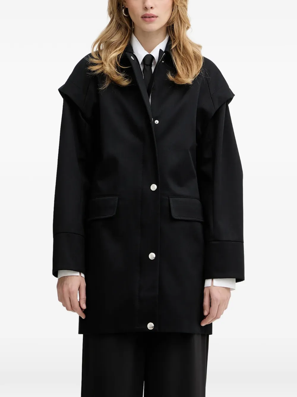 Patrizia Pepe long-sleeves coat - Nero