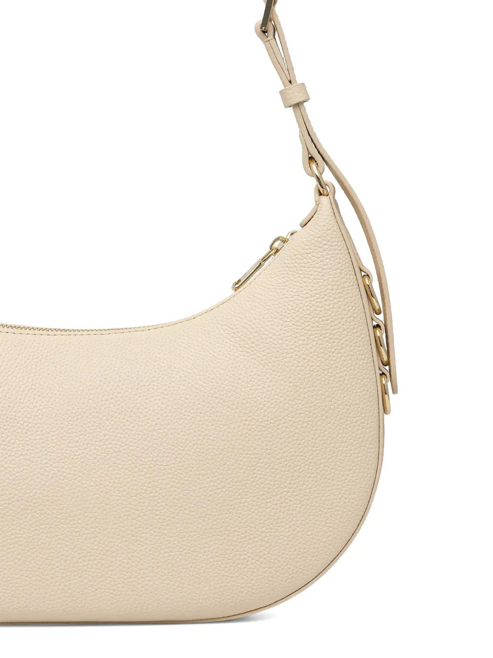 Patrizia Pepe Schoudertas met logo Beige