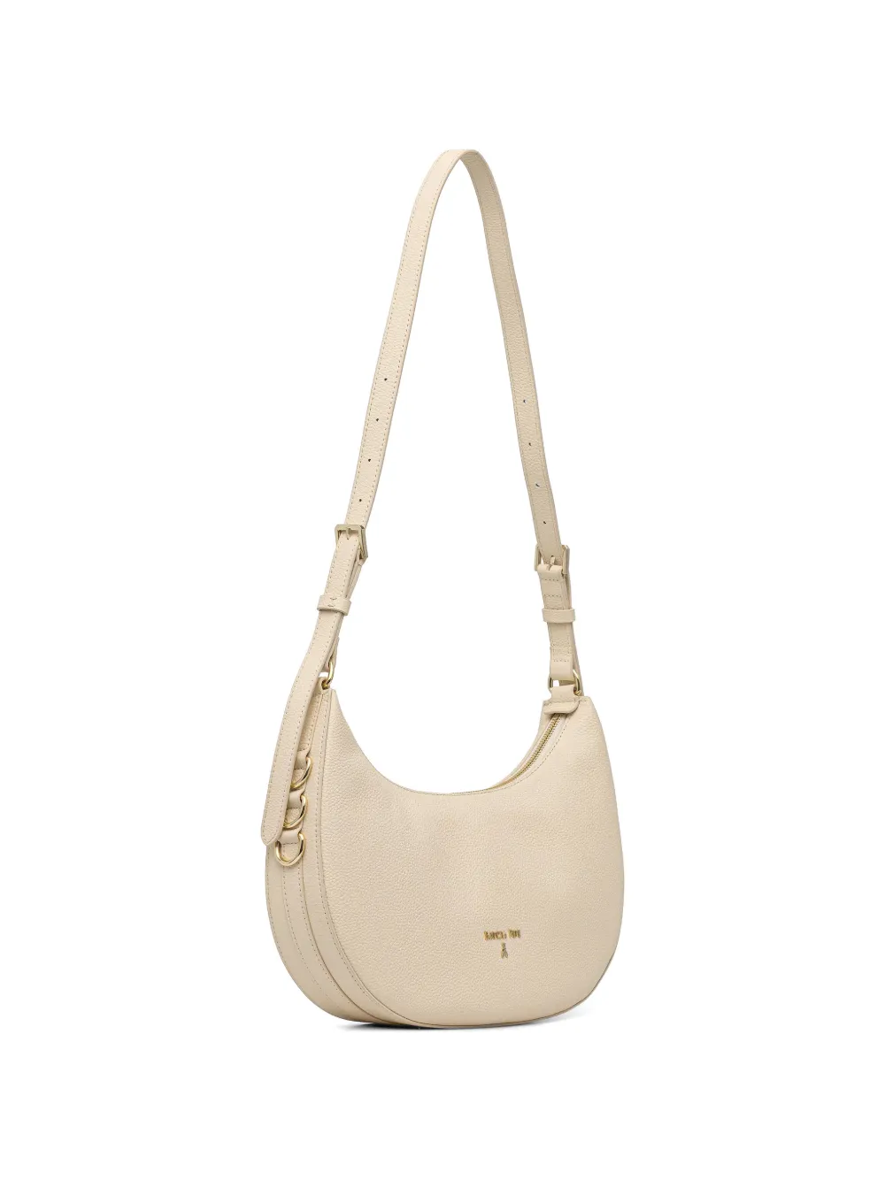 Patrizia Pepe Schoudertas met logo Beige