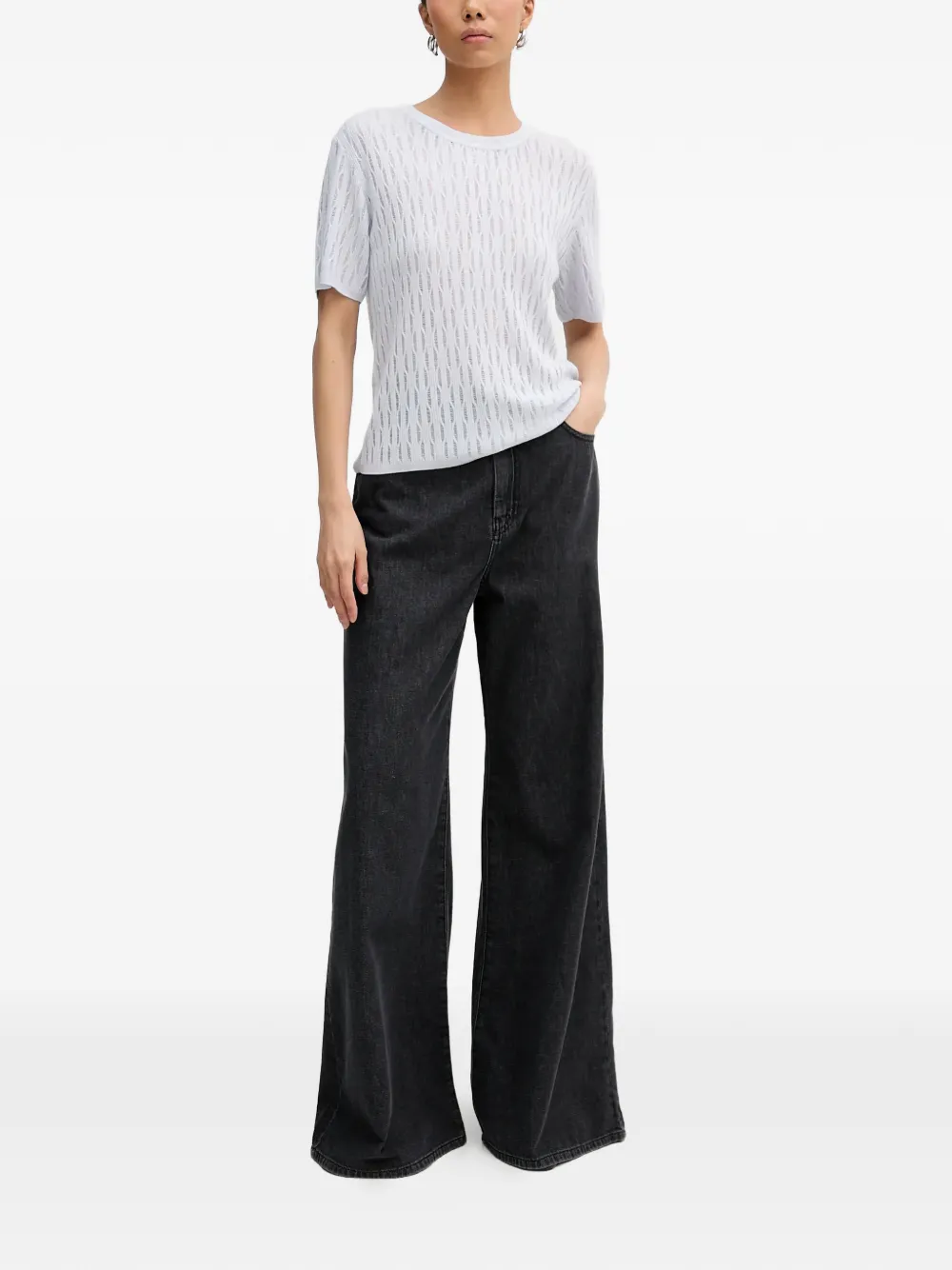 Patrizia Pepe T-shirt Blauw