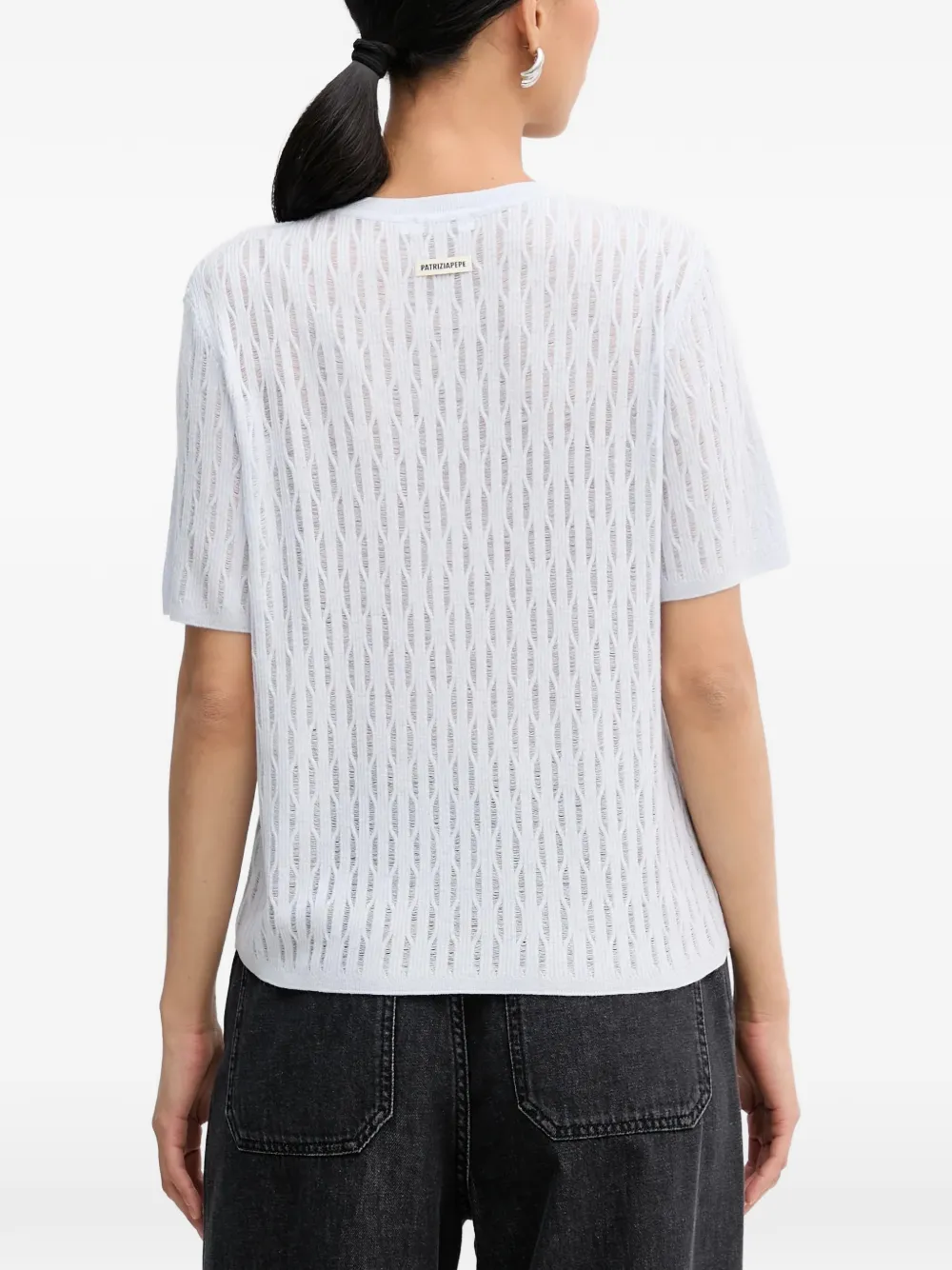 Patrizia Pepe T-shirt Blauw