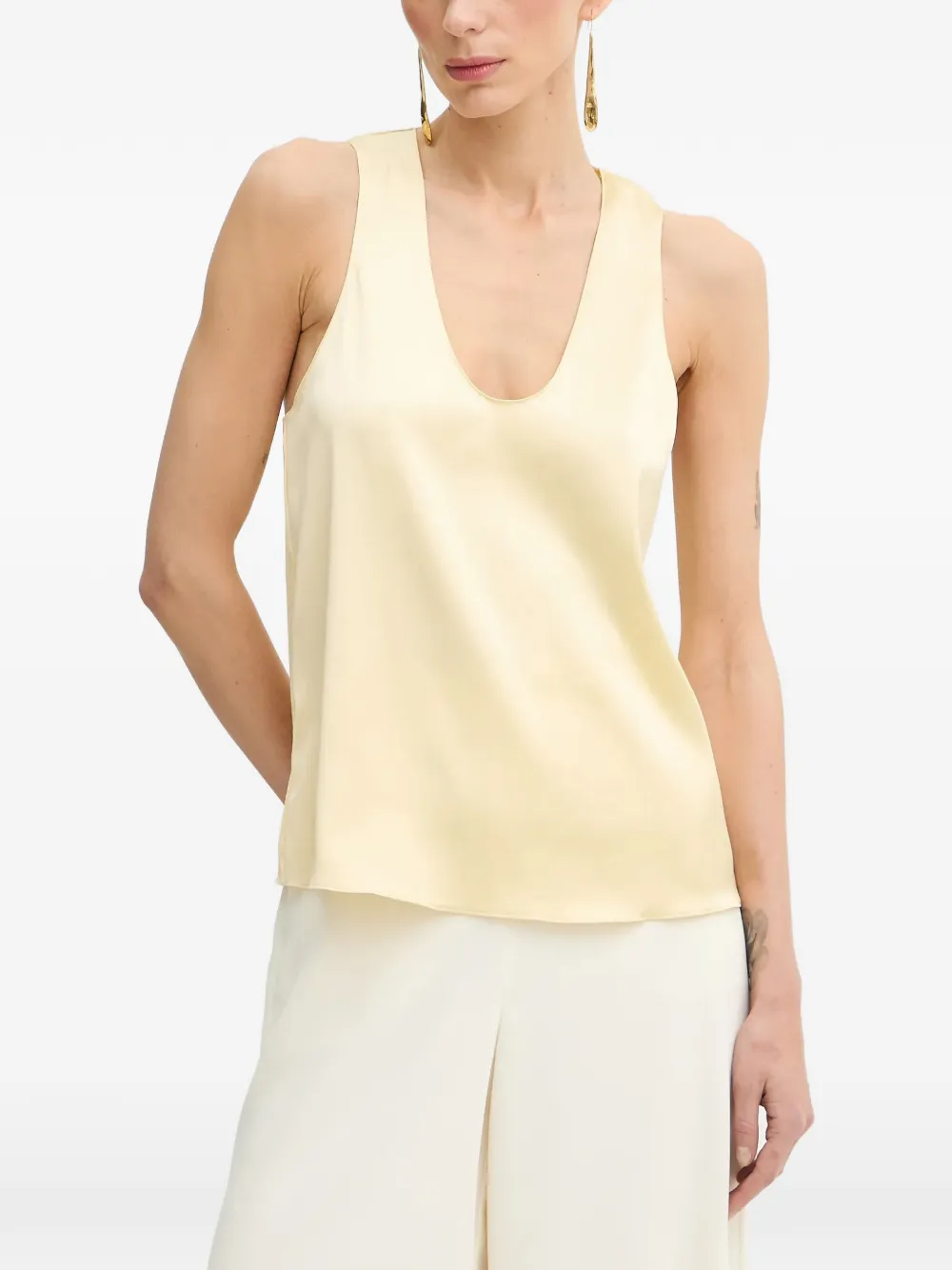 Patrizia Pepe V-neck blouse - Giallo