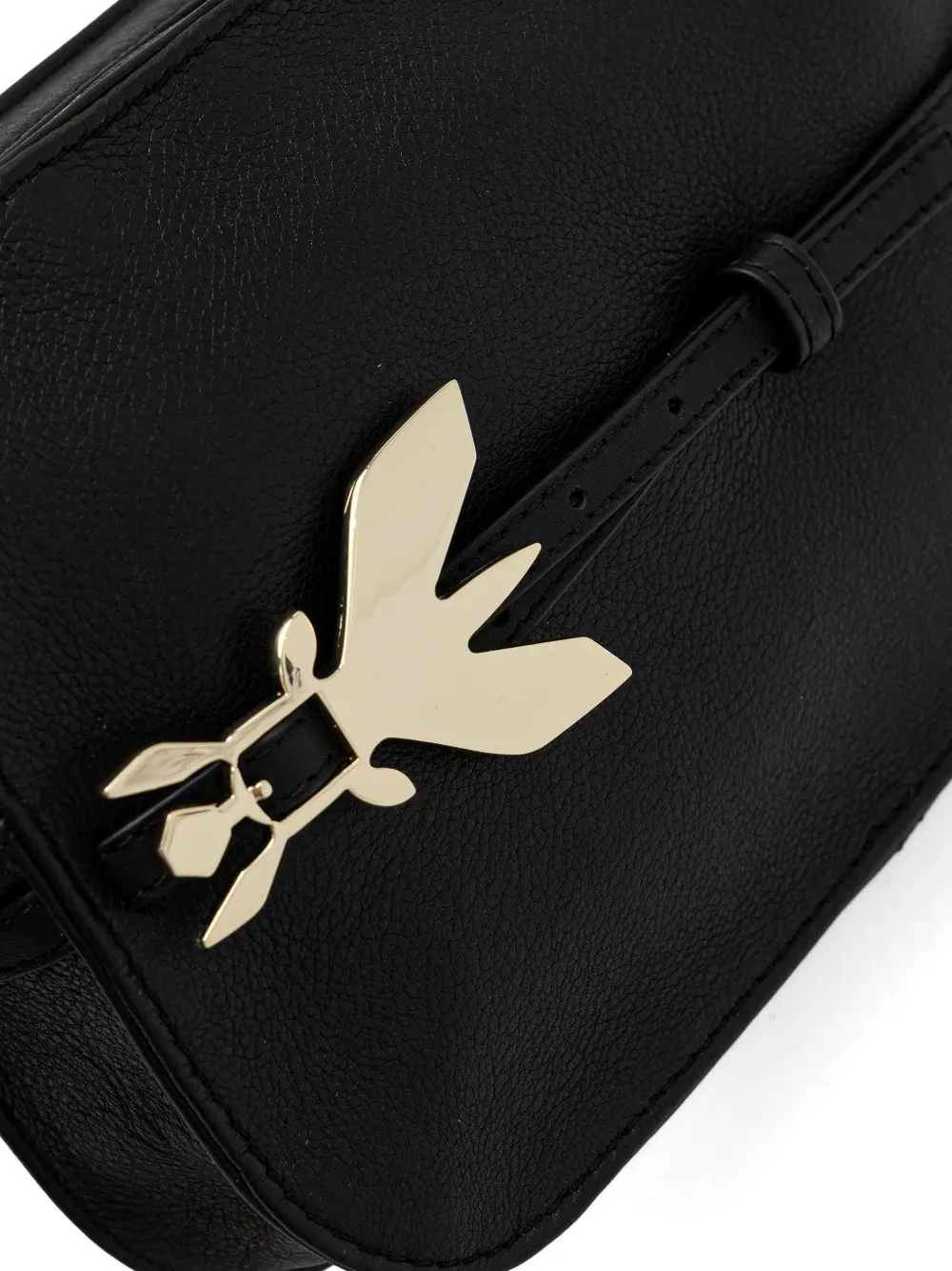 Patrizia Pepe Crossbodytas met logo Zwart
