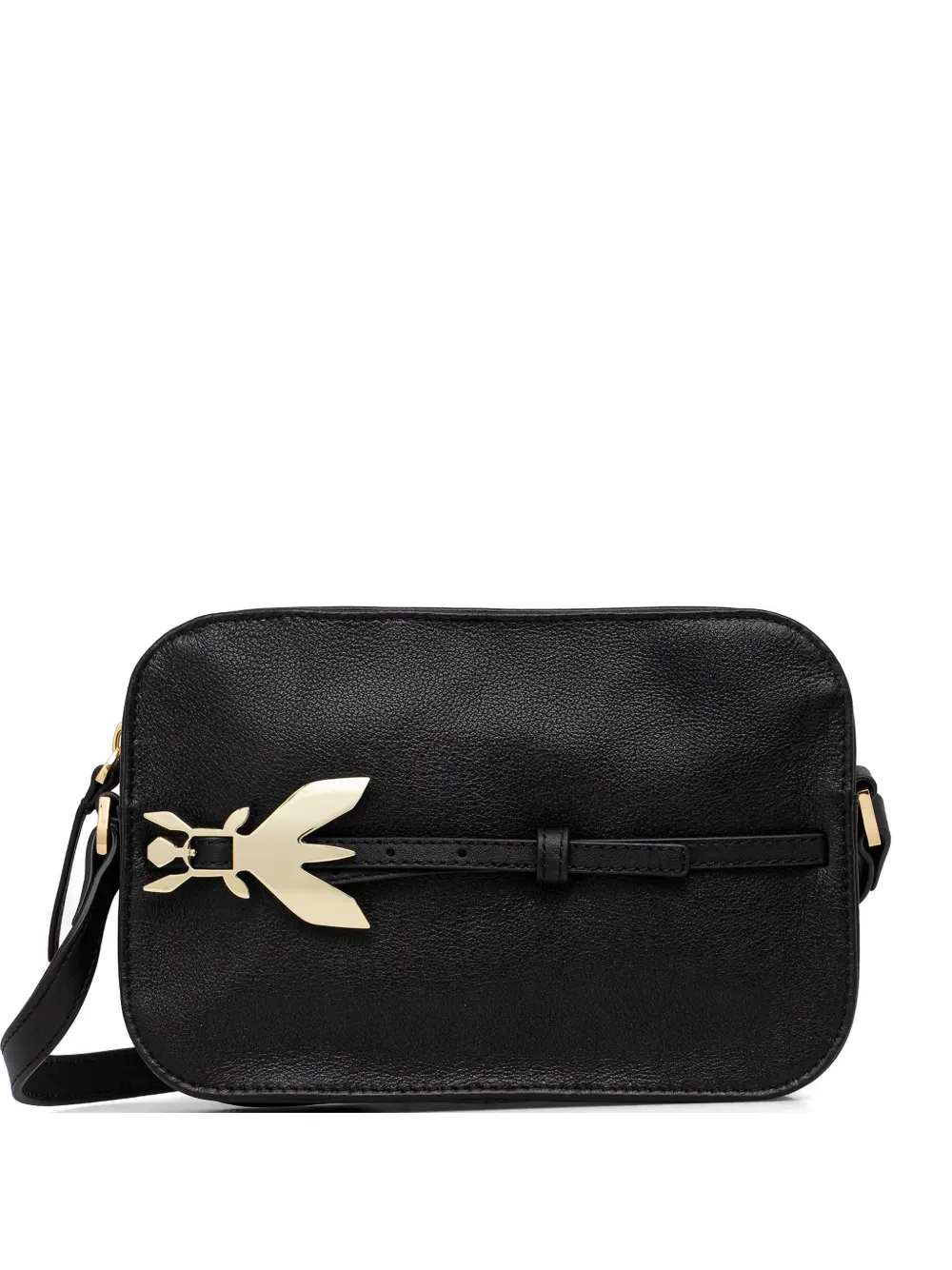 Patrizia Pepe logo cross body bag - Nero