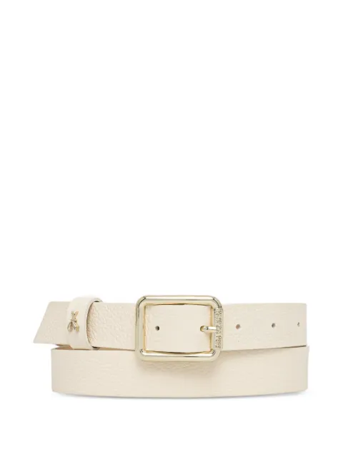 Patrizia Pepe buckle logo belt