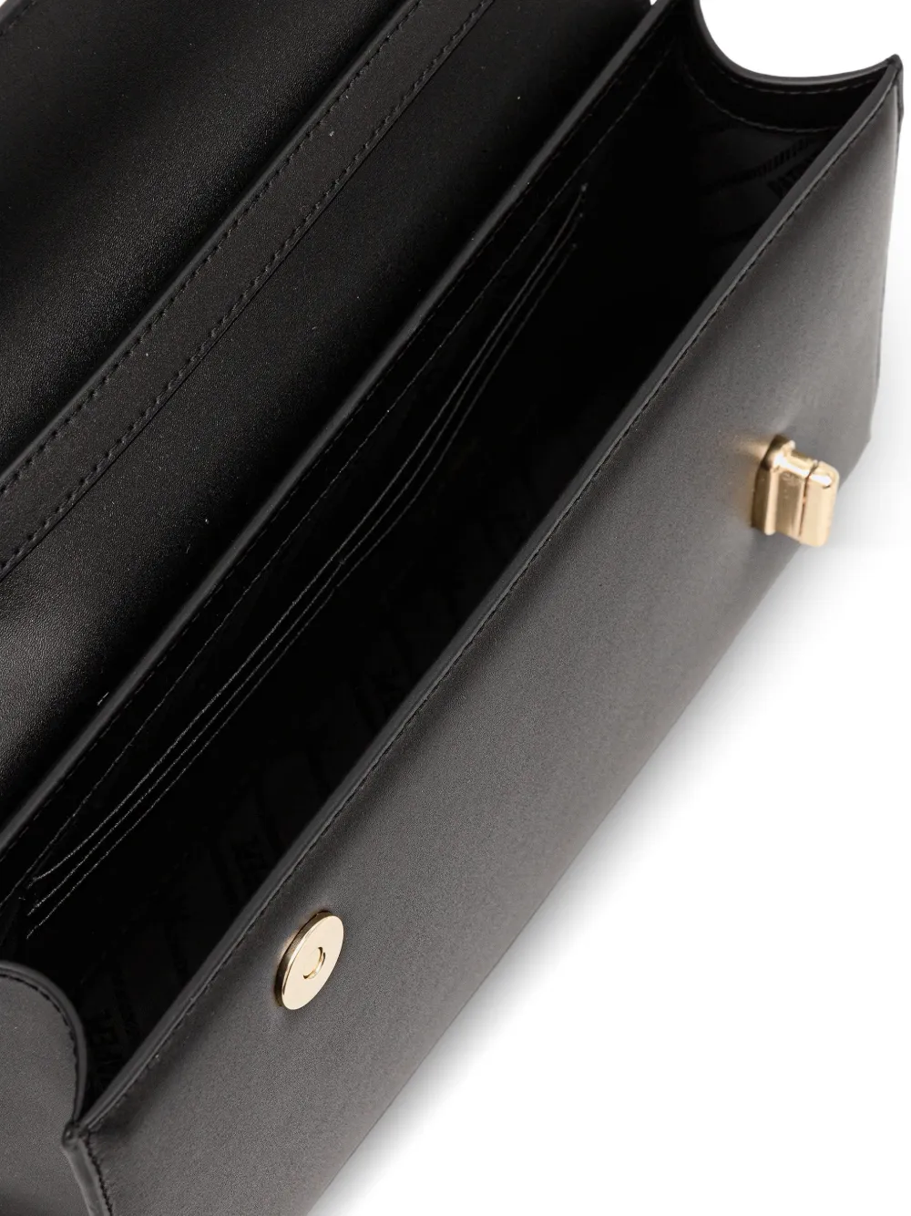 Patrizia Pepe Modern Utility schoudertas met logo Zwart