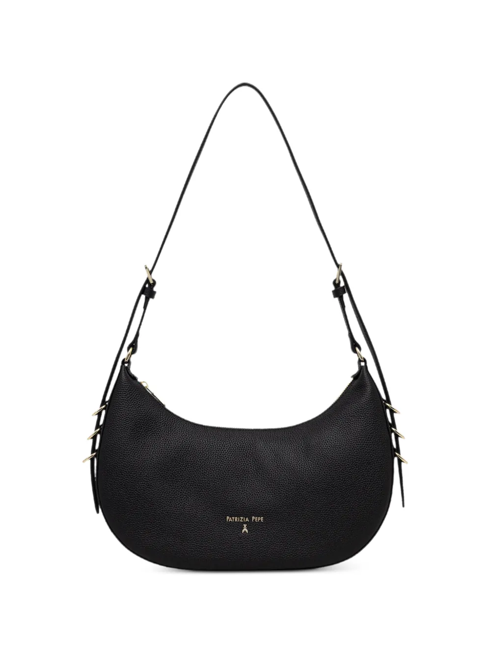 Patrizia Pepe rings shoulder bag - Nero