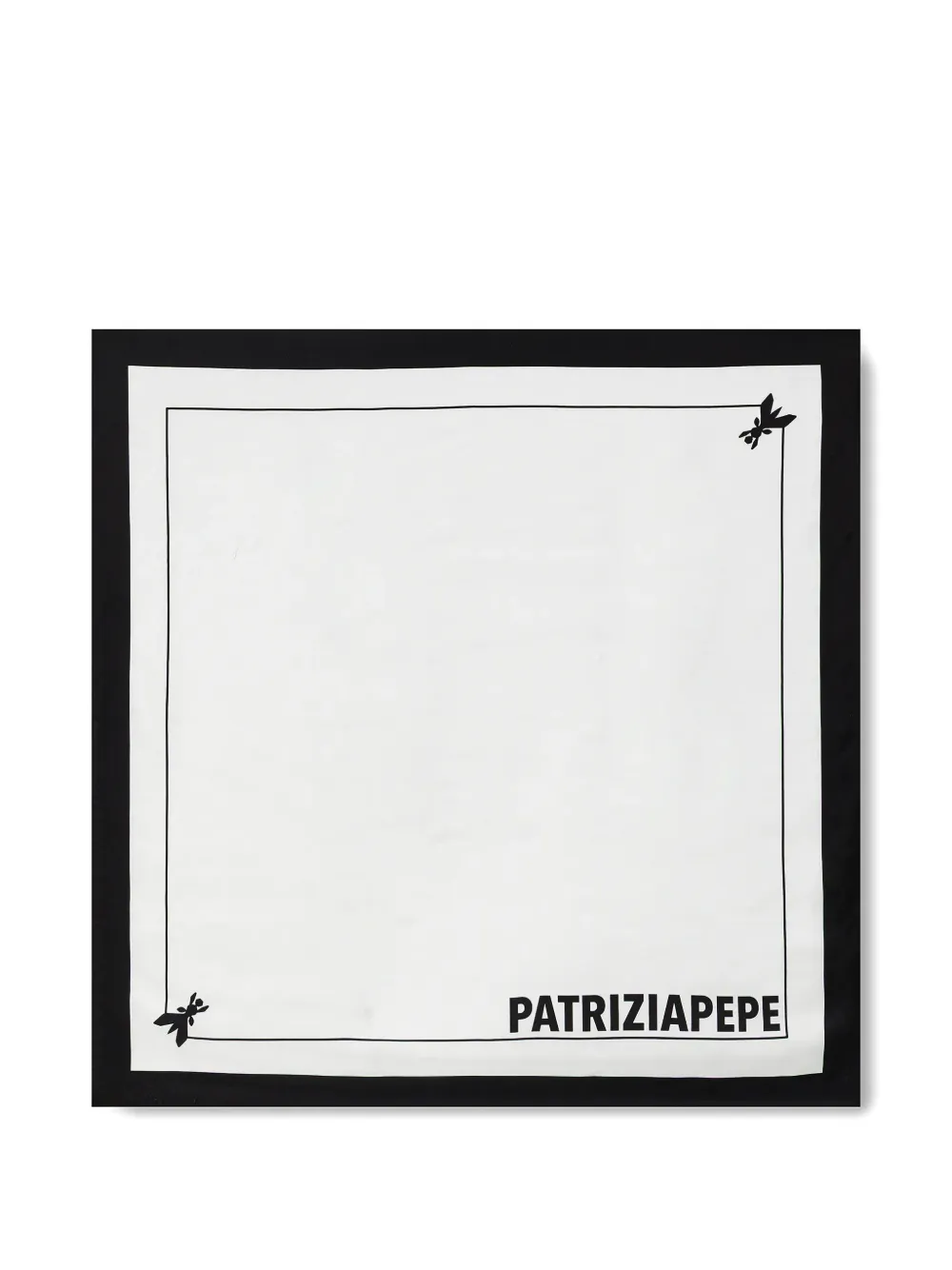 Patrizia Pepe logo scarf - Bianco