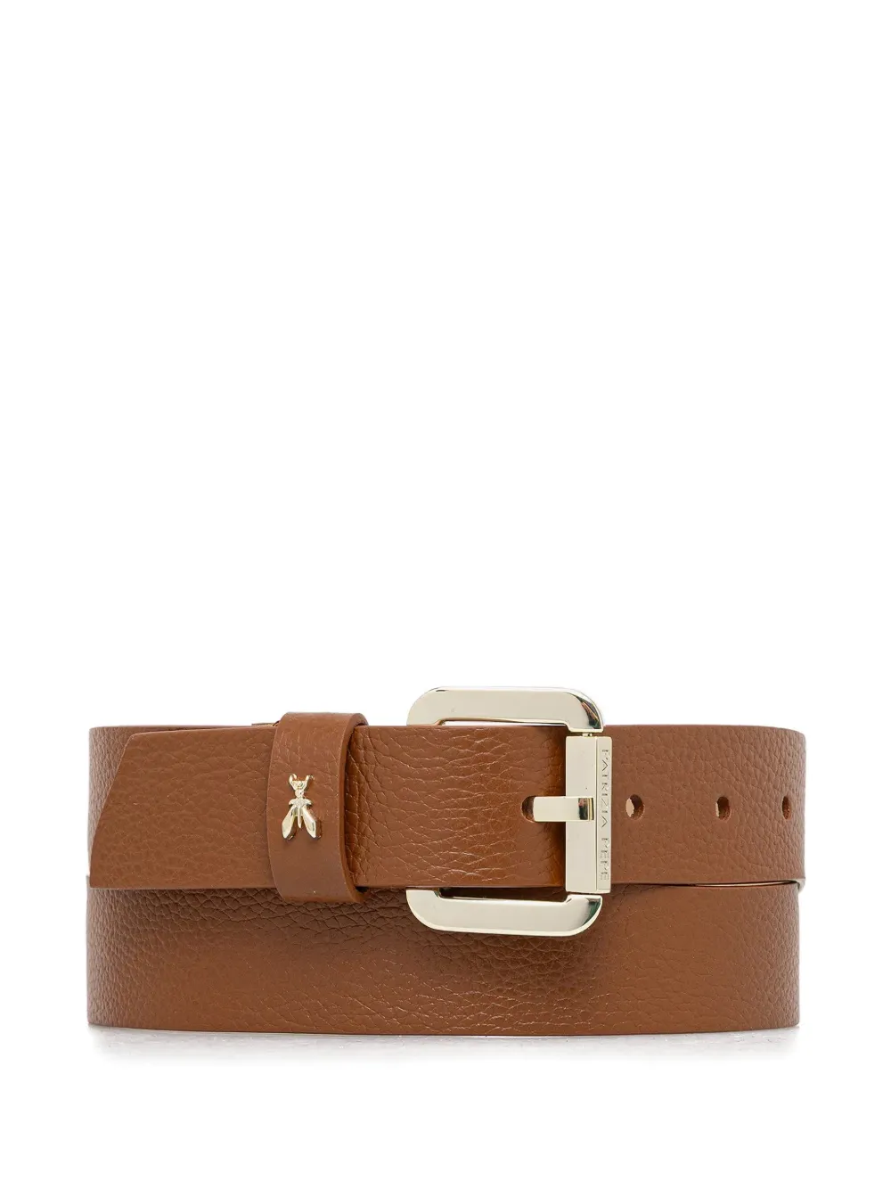 Patrizia Pepe buckle fly belt - Marrone