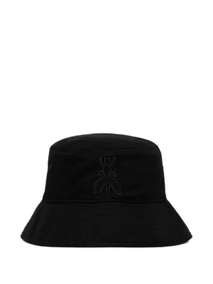 Marc Jacobs モノグラム バケットハット | ブラック | FARFETCH JP