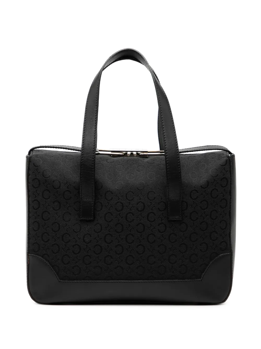 Celine Pre-Owned 2000 C Macadam Canvas handbag - Nero