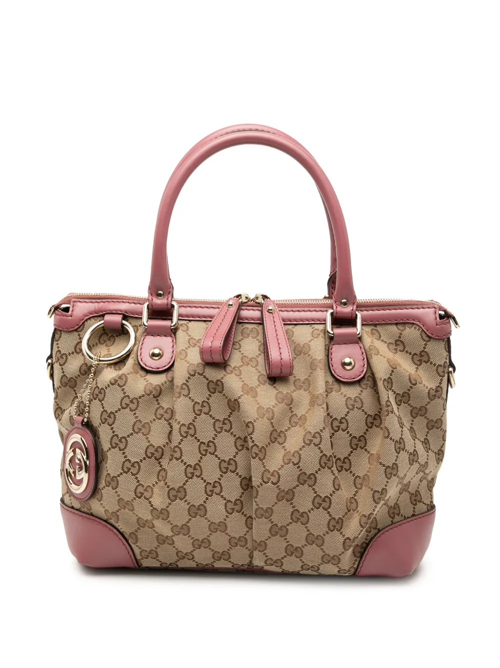Gucci Pre-Owned Borsa a tracolla Sukey in tela GG 2000-2015 - Marrone