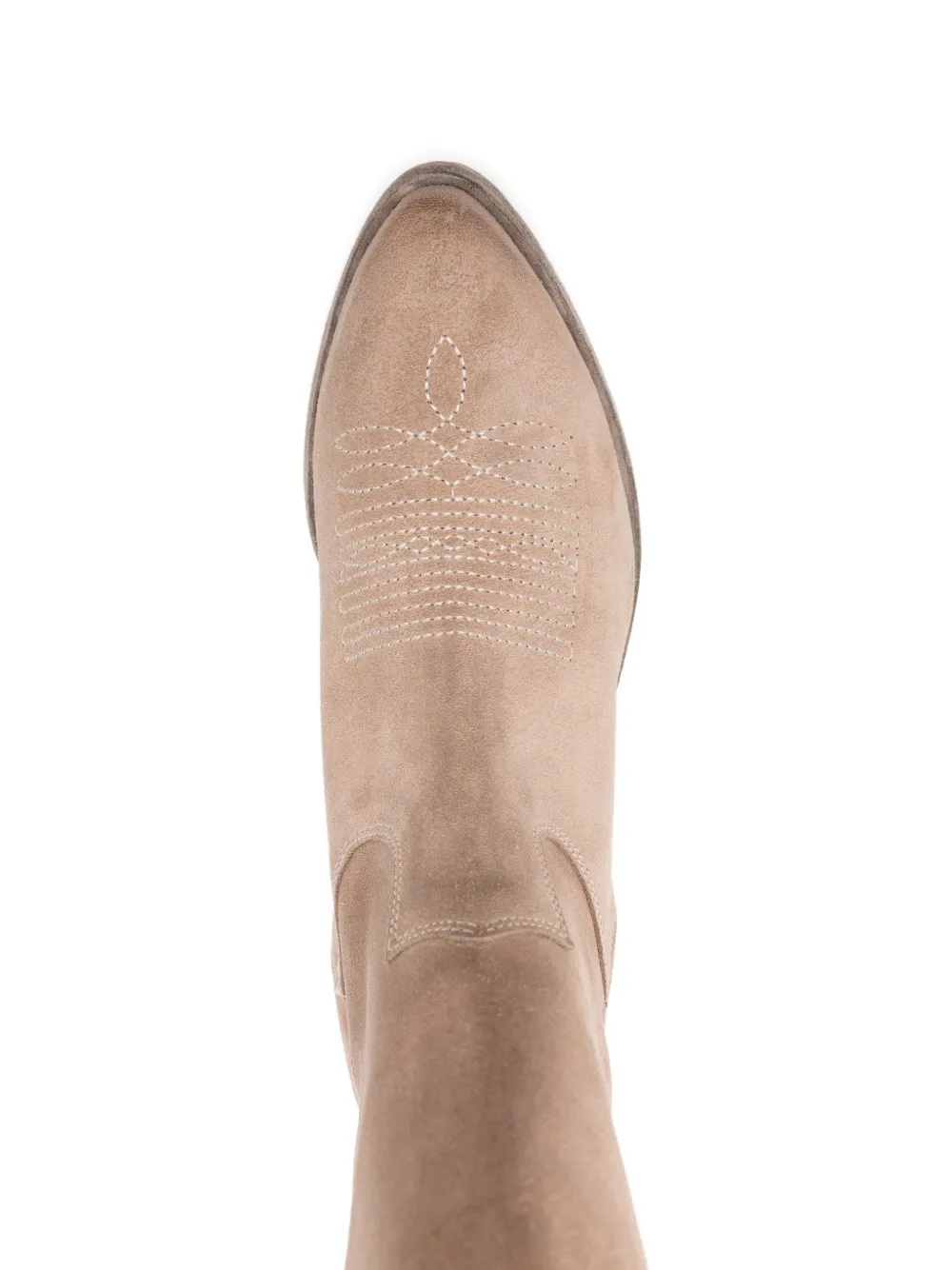 curiositè Suède cowboylaarzen Beige