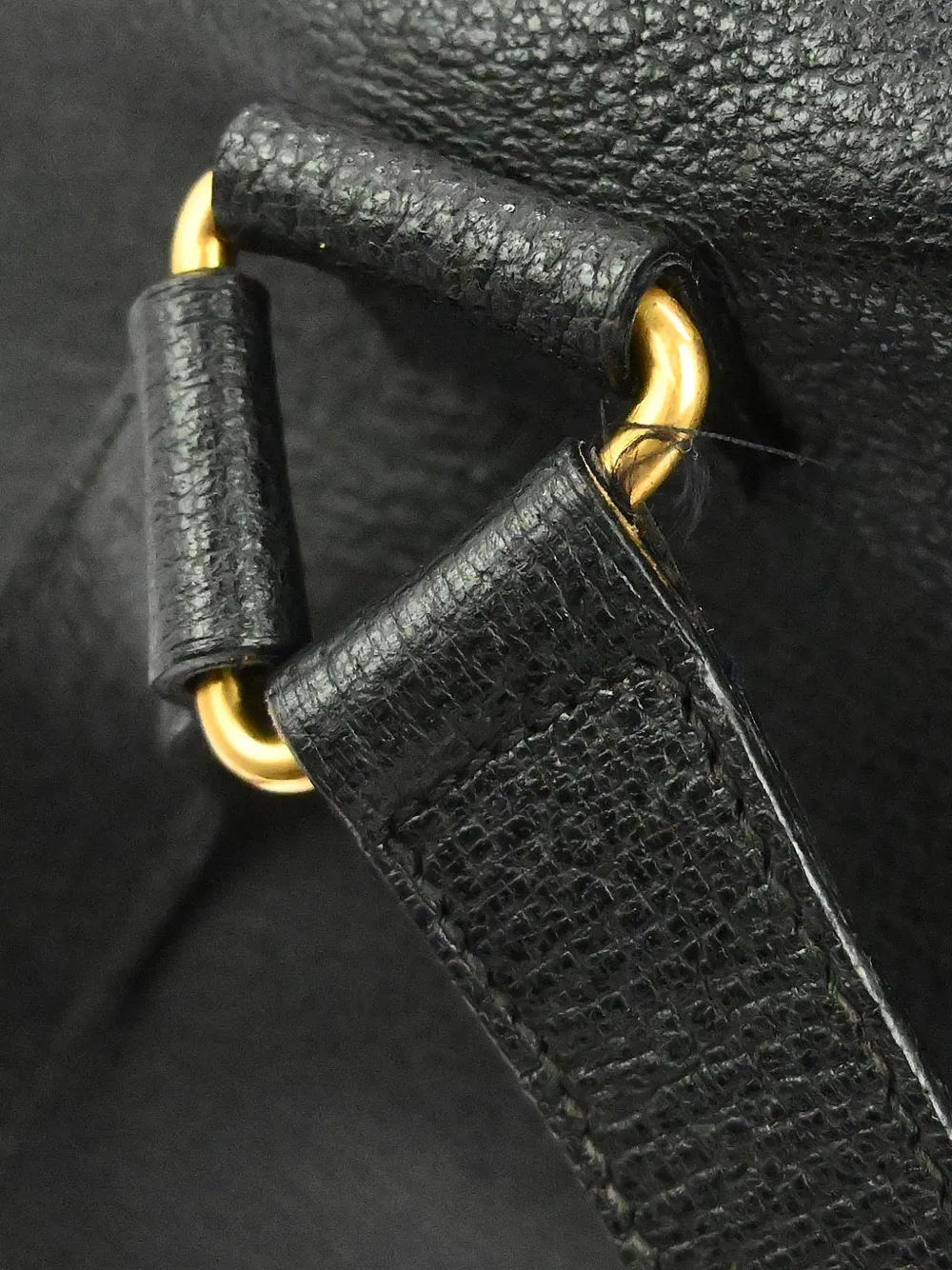 1990s Bamboo Suede Backpack