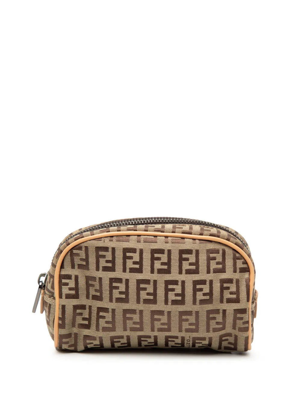 Fendi Pre-Owned 2000-2010 Zucchino Canvas pouch - Marrone