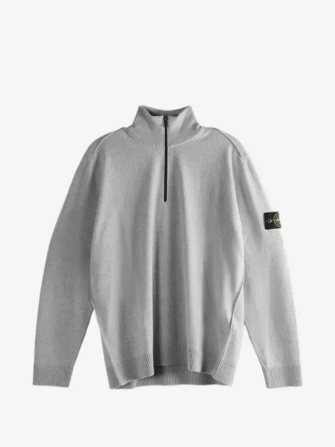 Stone Island zip collar sweater