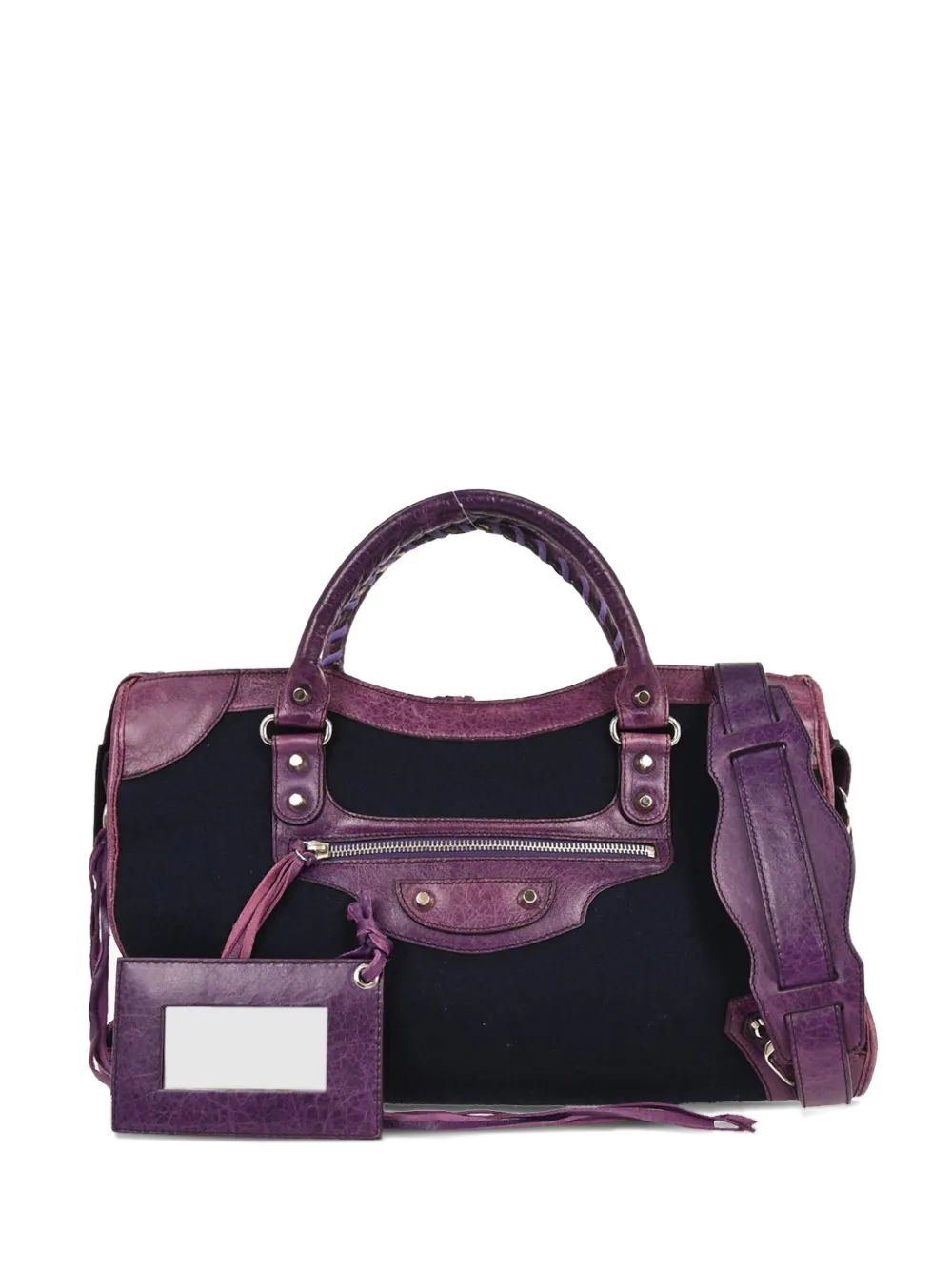 Balenciaga Pre-Owned Borsa a mano City media anni '90-2000 - Blu