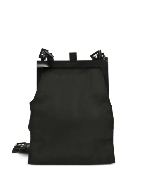 Prada Pre-Owned شنطة كتف بسلسلة من عقد 1990-2000