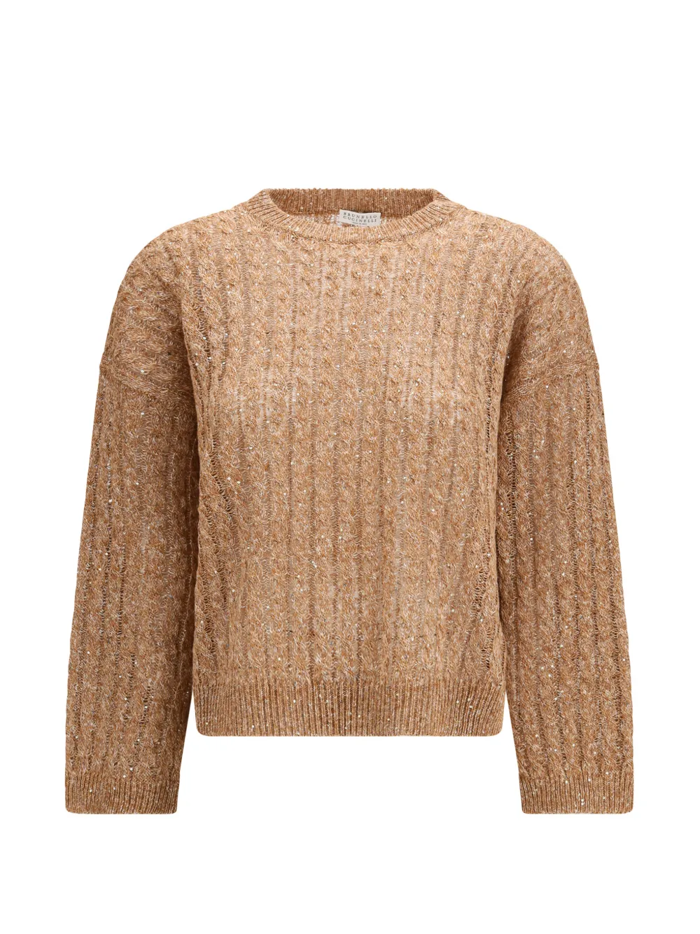 Brunello Cucinelli cable-knit sweater - Toni neutri